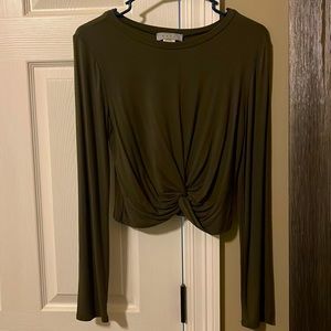 Long sleeve crop top by Gaze